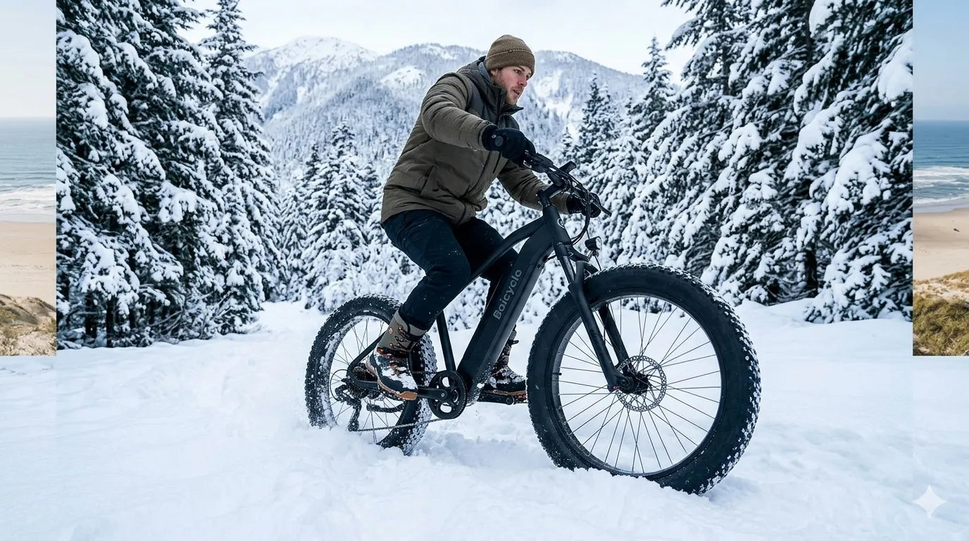 Beyond the Pavement: Why Fat Tire E-Bikes are the Ultimate Beach and Snow Companion