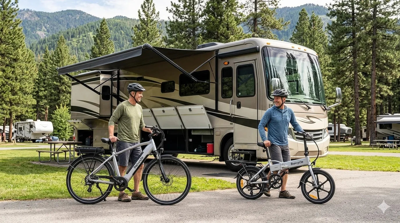 Campground Cruising: Why E-Bikes Have Become the Must-Have Accessory for RV Enthusiasts
